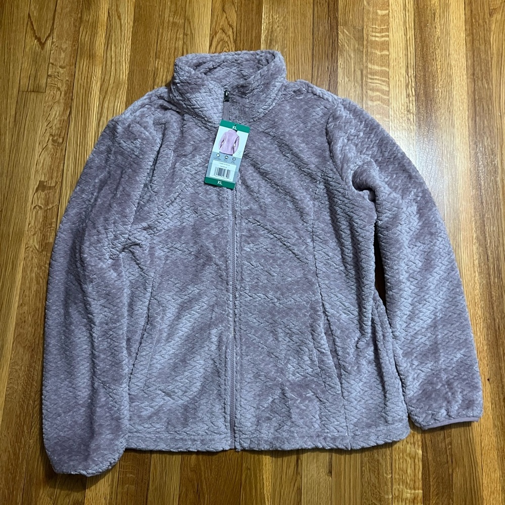 Braided Butter Pile Jacket